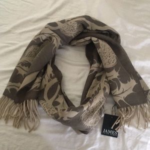 Reversible scarf - pure wool